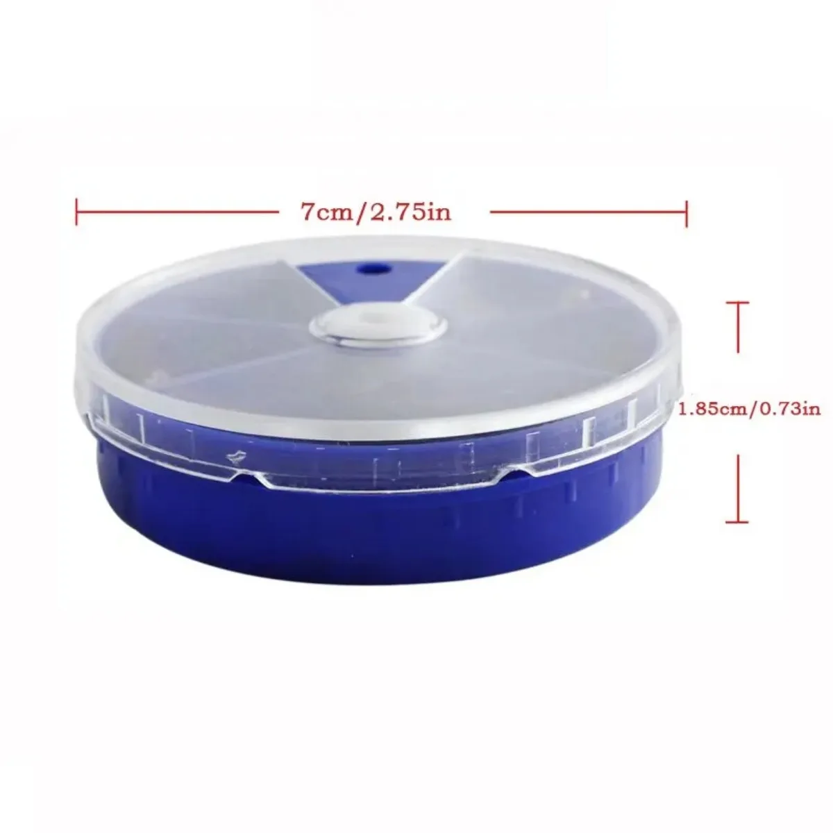 Plomo de peso 205 unids/caja, 5 tamaños, pesas de plomo, plomo redondo dividido, extraíble para fundición precisa y pesca en aguas profundas - imagen 4