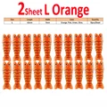 2 pack Orange L