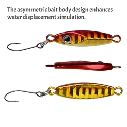 20 piezas 3g/6g Metal fundido Jig cuchara Shore Casting Jigging pescado lubina señuelo de pesca cebo Artificial aparejos