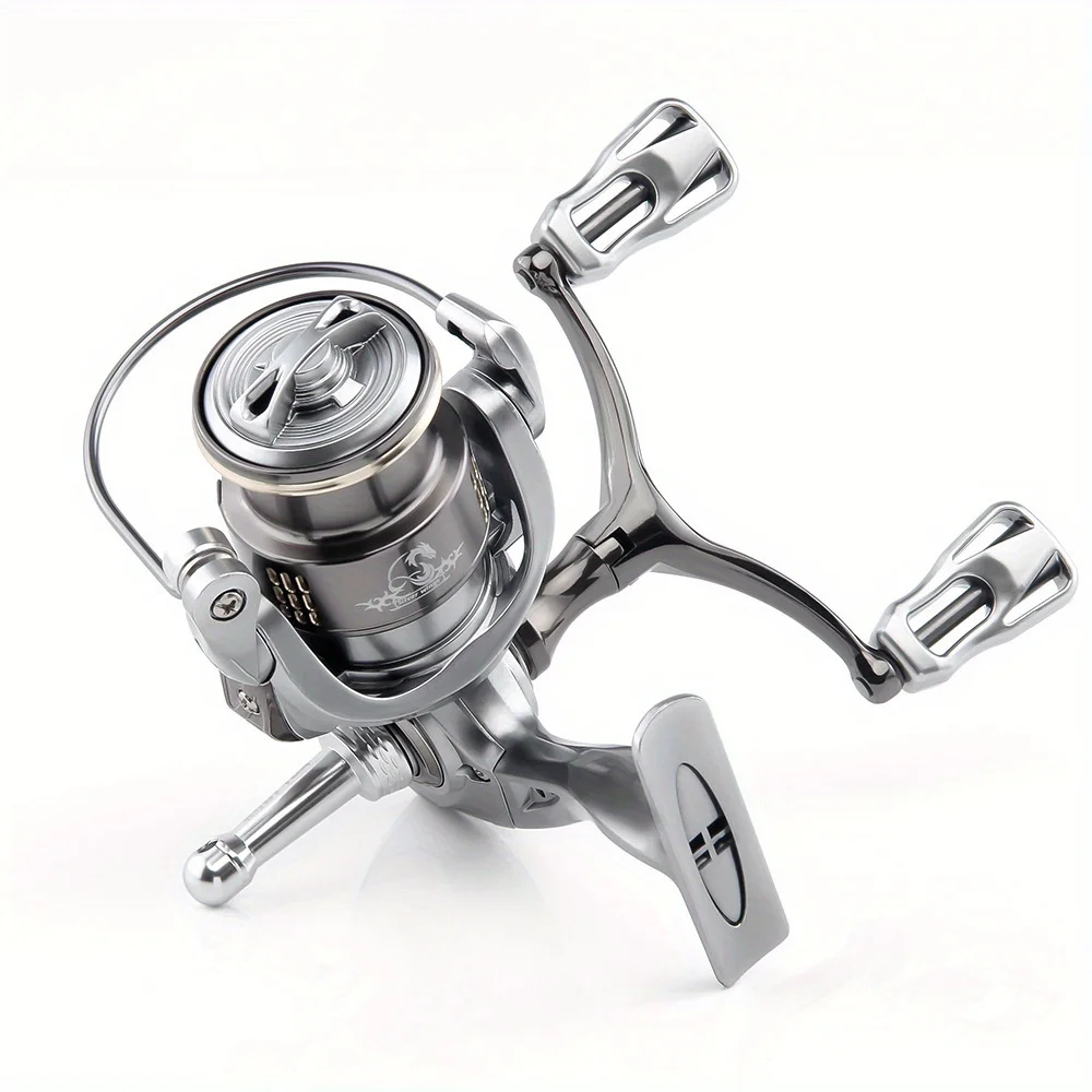 Carrete de aluminio para pesca en el mar – Doble brazo basculante - imagen 5