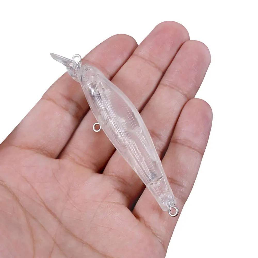 Señuelo Minnow transparente para personalizar — Jerkbait pintable - imagen 4