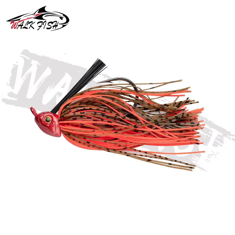 WALK FISH Jig giratorio boca volteada – Señuelo lubina para vinilo - imagen 3