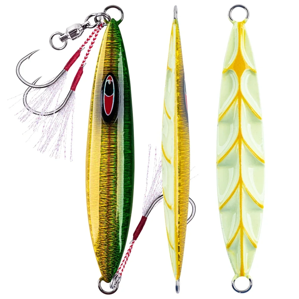 un señuelo de pesca colorido diseñado para captar peces