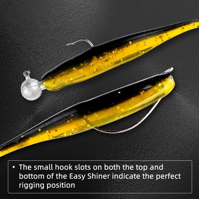 Señuelos blandos Easy Shiner para pesca de carpa – 5 a 12 cm - imagen 2