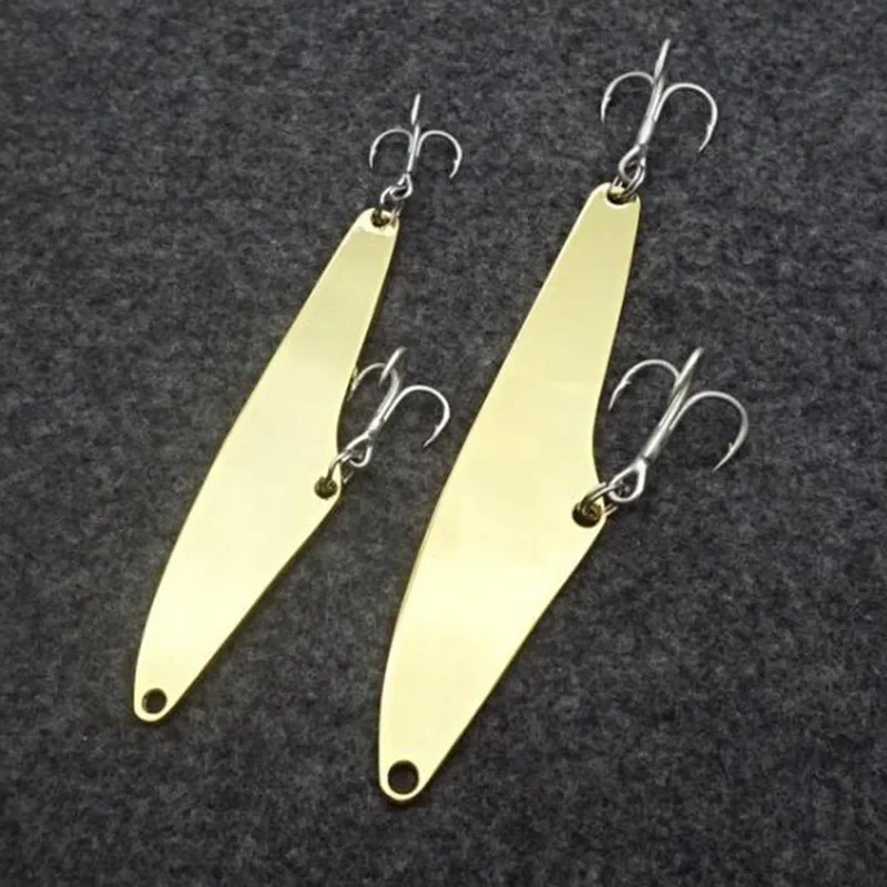 Nuevo Señuelo de pesca VIB de Metal de fundición larga de alta calidad, 1 Uds., 11g, 18g, Jigbait, Crankbait, cebo triple con 2 ganchos, cuchara - imagen 5