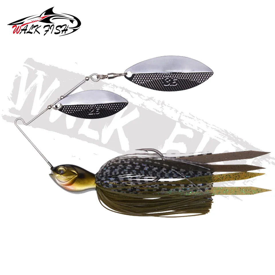 WALK FISH-señuelo giratorio de Metal de 18G para pesca, 1 unidad - imagen 5