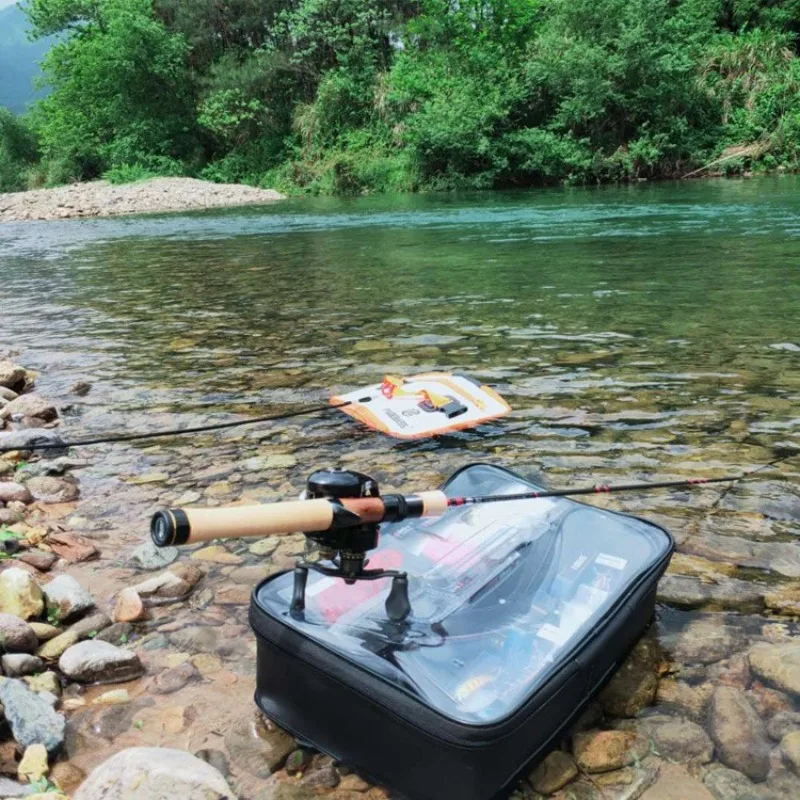 PAGEBASS-caja de almacenamiento de accesorios EVA, caja de equipo de pesca multifunción, subgrande, pequeña caja de cebo para pesca - imagen 2