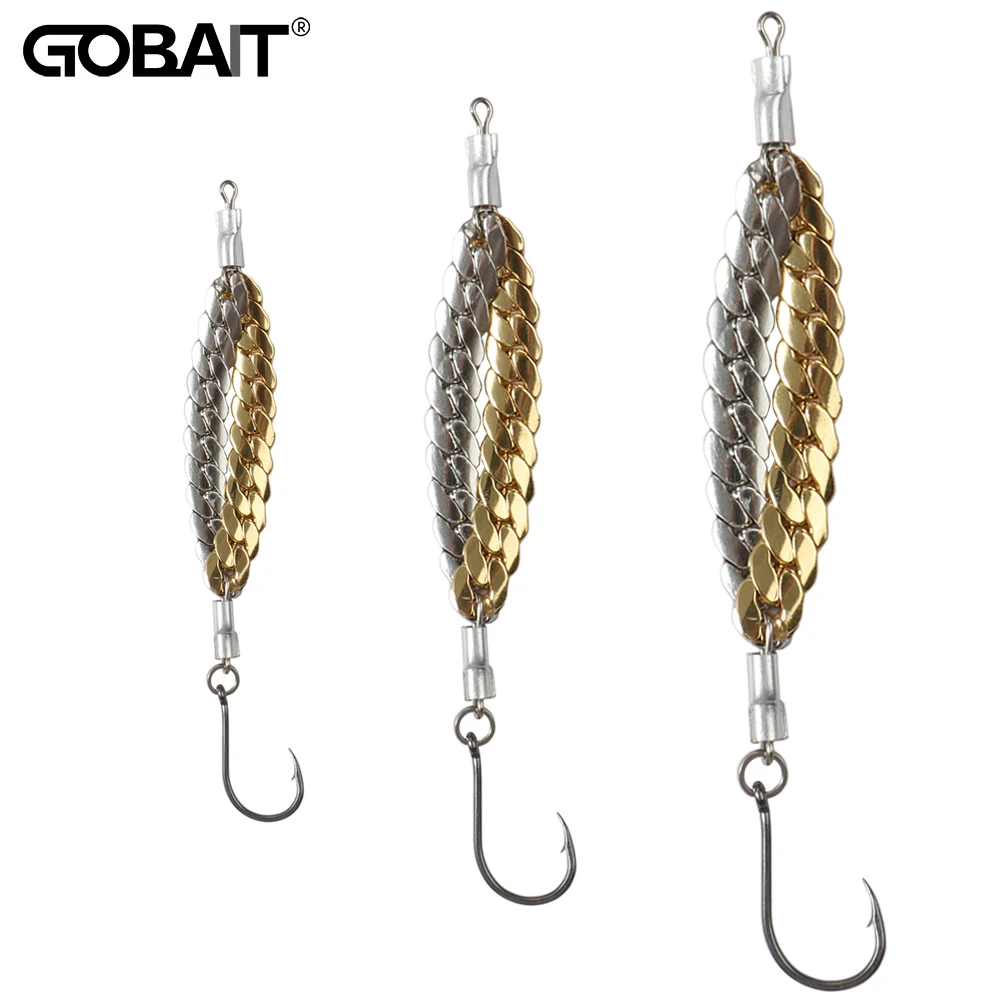 Cuchara spinning bicolor oro/plata para lucio y perca