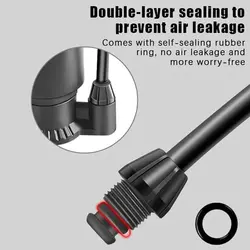 Tubo de extensión bomba aire TPU pesca – Conector resistente al calor