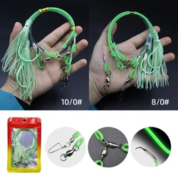 ZYZ Señuelo Pulpo Suave Anzuelo Circular Luminoso – Aguas Profundas