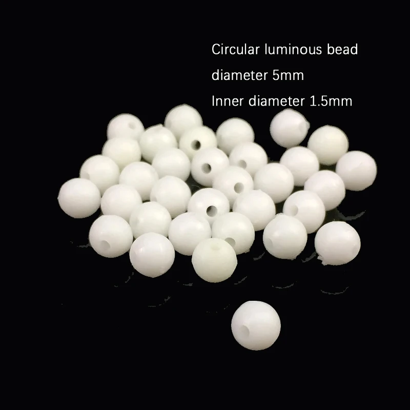 2000Pcs White 5mm