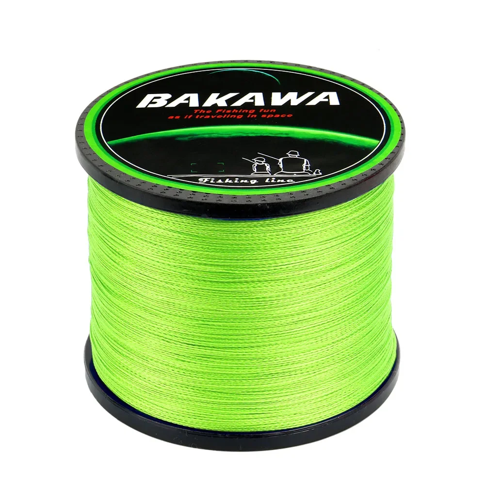 BAKAWA-sedal de pesca trenzado X8 de Japón, 300M, 500M, 1000M, 22-90LB, Multifilamento, para carpa de PE aplicable en agua dulce - imagen 3
