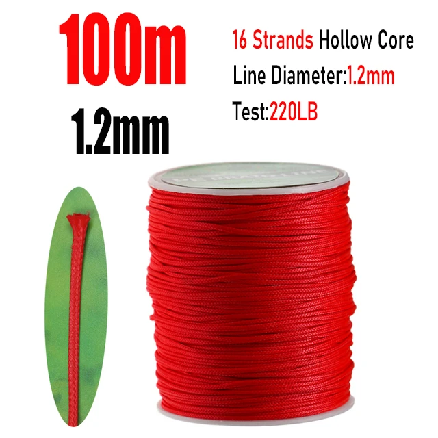 Hollow red 1.2mm