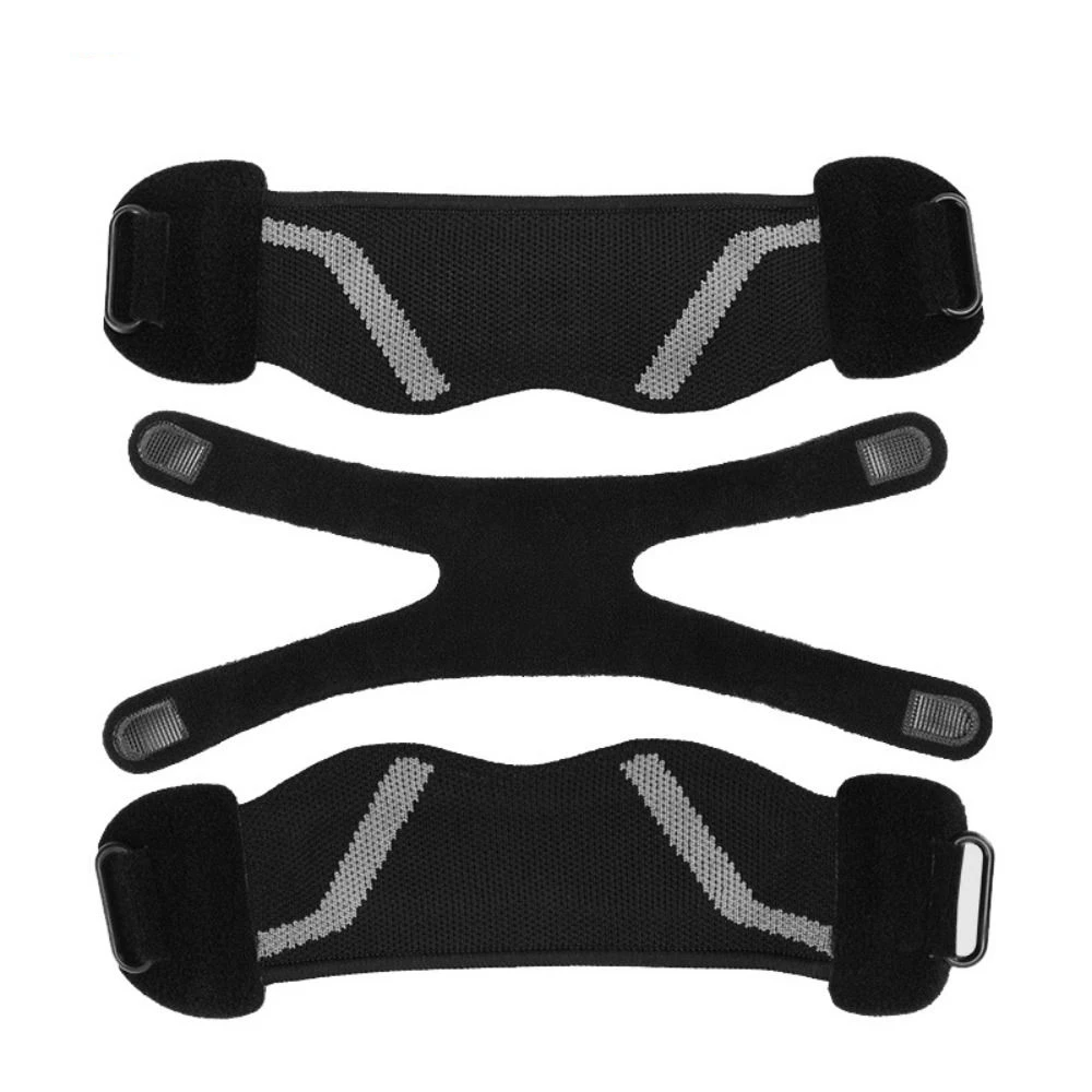 Rodillera de rótula de punto, banda protectora de rótula transpirable ajustable, rodillera deportiva suave y cómoda - imagen 3