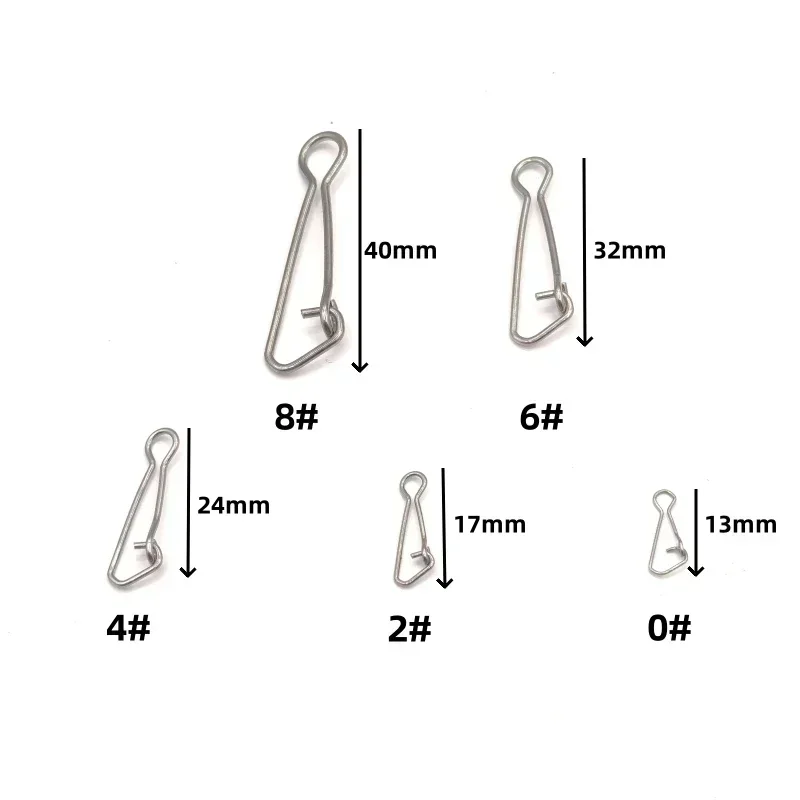 Conectores de aparejos de pesca, alfileres de pesca, accesorios de aparejos de pesca. - imagen 2