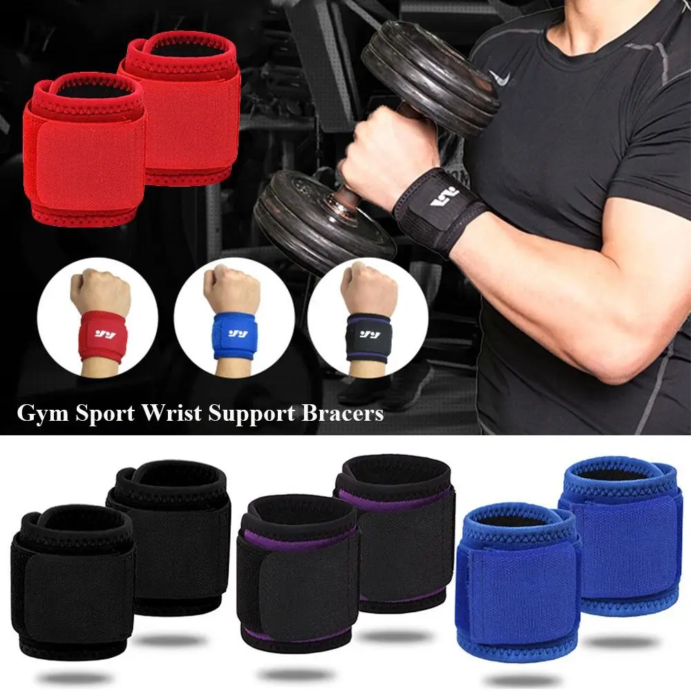 Muñequeras suaves ajustables para hombre y mujer, brazalete de soporte para muñeca, Protector de carpiano de baloncesto deportivo, correa de seguridad transpirable, 1 par - imagen 5