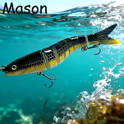 Señuelo Swimbait Topwater 135mm 8 secciones para Lucio y lubina