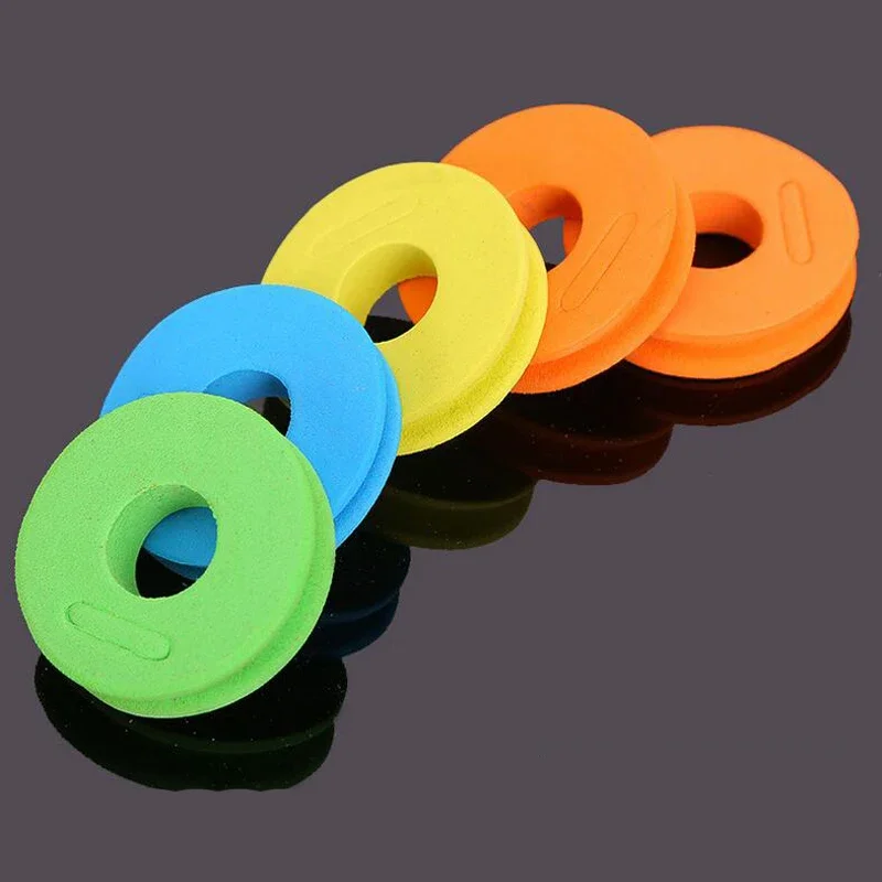 Carretes de espuma EVA, tabla de bobinado de pesca, aparejos de línea de anzuelo, carrete de espuma, alambre de rastreo, aparejos giratorios, herramientas de sedal de pescado, 10 Uds. - imagen 3