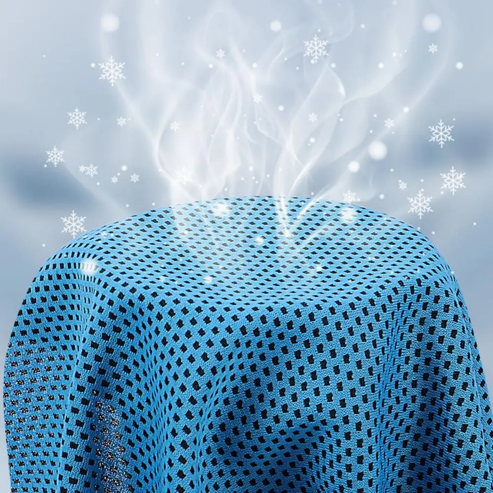 Toalla refrescante de microfibra, toalla absorbente de secado rápido para piscina, gimnasio, Fitness, deportes, toallas de bolsillo con cubierta de silicona - imagen 5