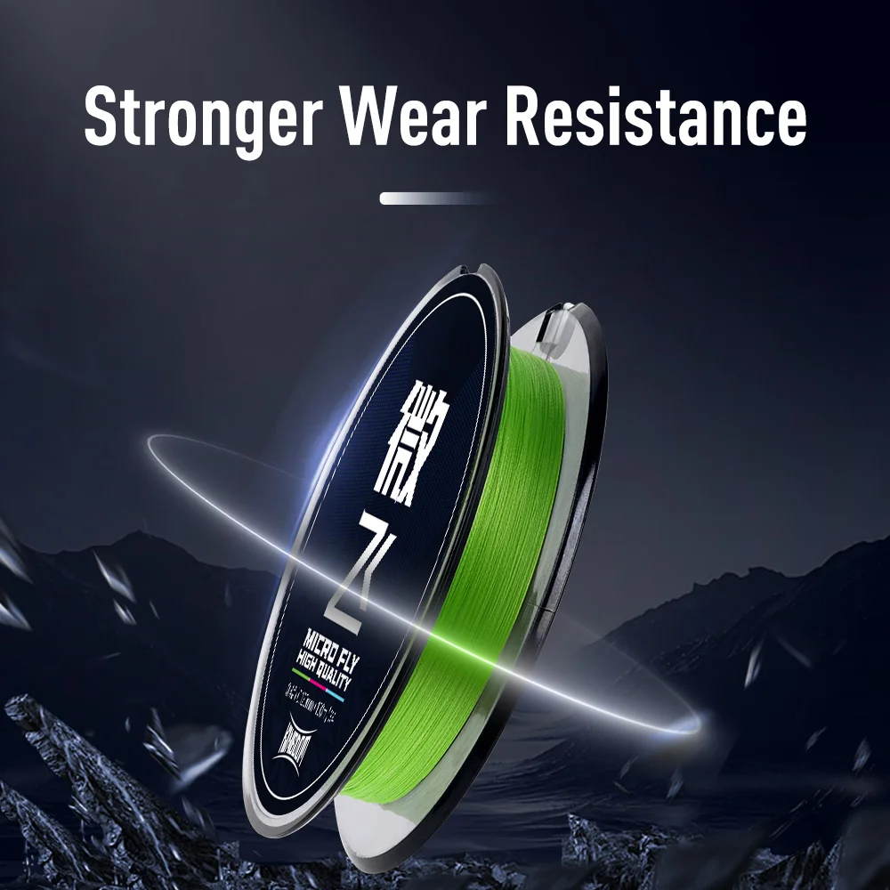 Kingdom Micro Fly PE Line 4 hebras 8 hebras línea de pesca 100m trenzado Japón multifilamento suave más apretado líneas de fundición lejanas - imagen 3