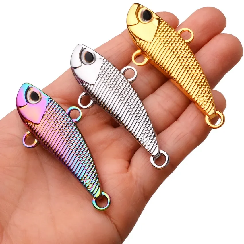 Señuelo de Pesca de Metal, cuchara giratoria, cebo de carretera, 10g-30g, Lucio, lubina, plantillas de invierno, Spinner, cebos duros, aparejos de Pesca, 1 Uds. - imagen 4