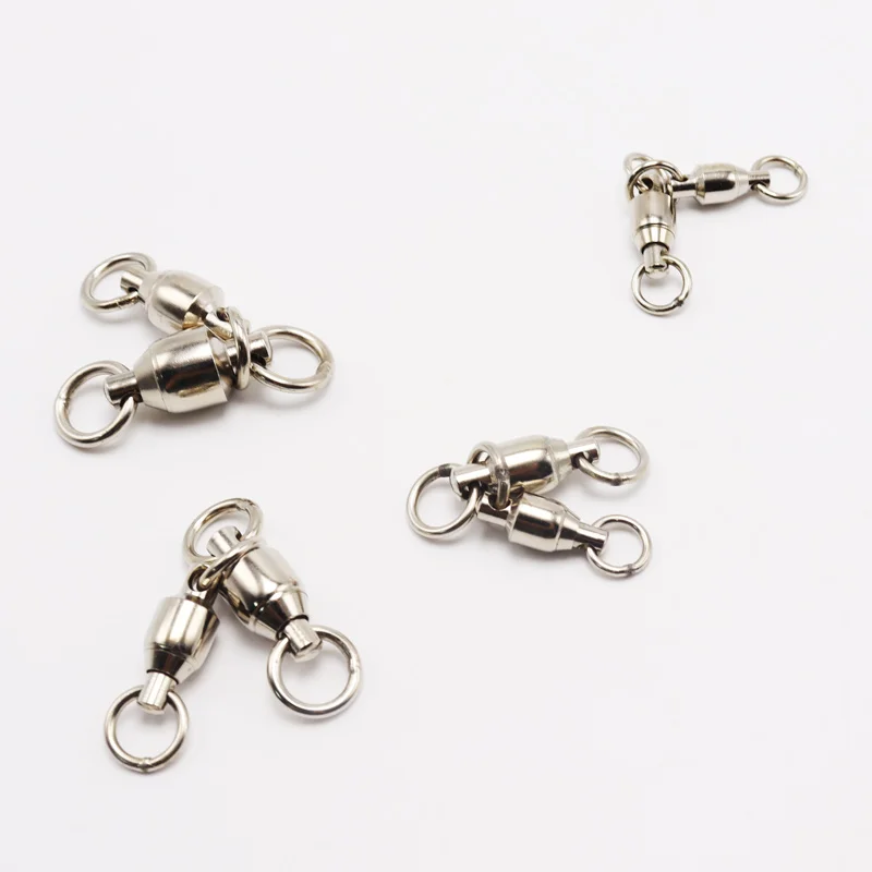 ZYZ-Conector de gancho de cuerda para pesca en barco, giratorio de 3 vías, antienredos, de acero inoxidable, prevención de corrosión - imagen 5