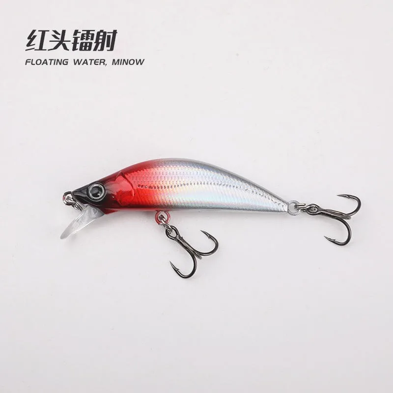 Señuelo de Pesca Wobbling de diseño japonés, 55mm, 5,5g, que se hunde Minnow, cebos artificiales Isca para perca, lubina, Lucio, trucha, nuevo - imagen 4