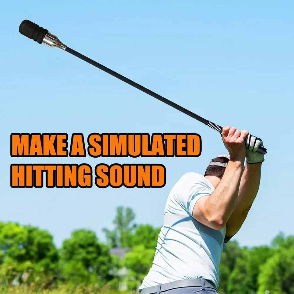 Entrenador de Swing de Golf con sonido de clic rítmico, eje de Golf ligero, entrenador de Putter largo, ergonómico, multifuncional - imagen 2