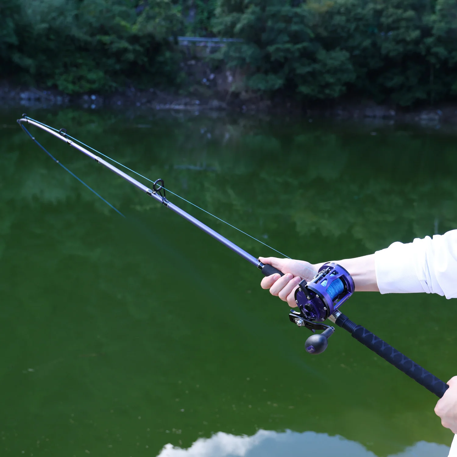 Caña Sougayilang 2.1m Carbono 2 Tramos – Casting Carpa - imagen 3