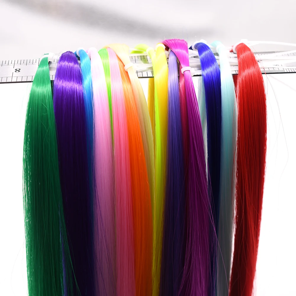 MNFT-Tinsel de cristal colorido para pesca, materiales para atar moscas, Flashabou, 0,3mm de ancho, 1 paquete - imagen 4