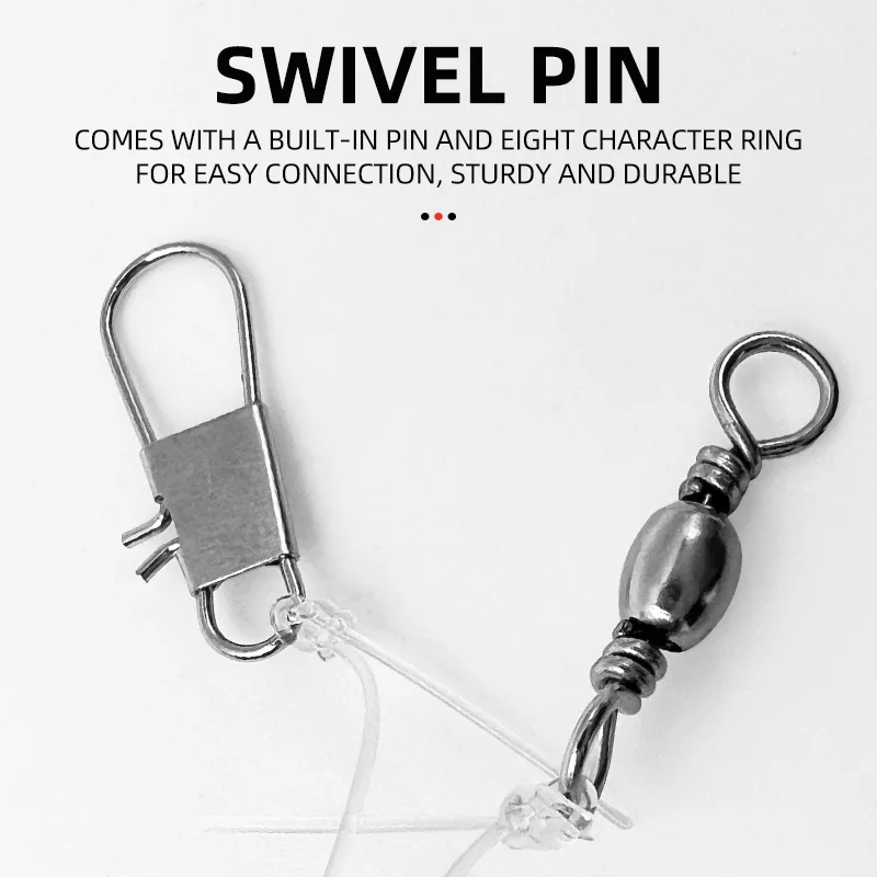 1 ud./5 unidades/bolsa anzuelo de cuerda para Anguila de pesca en el mar 1 # Iseni Hook-Juego de líneas terminadas, señuelo de Anguila Artificial - imagen 5