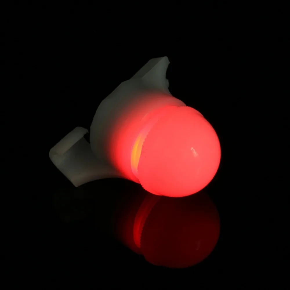 Alarma de mordedura de pesca de alta sensibilidad, luz LED de plástico, alarma de pesca electrónica, luz LED de inducción, punta de varilla, pesca al aire libre - imagen 3