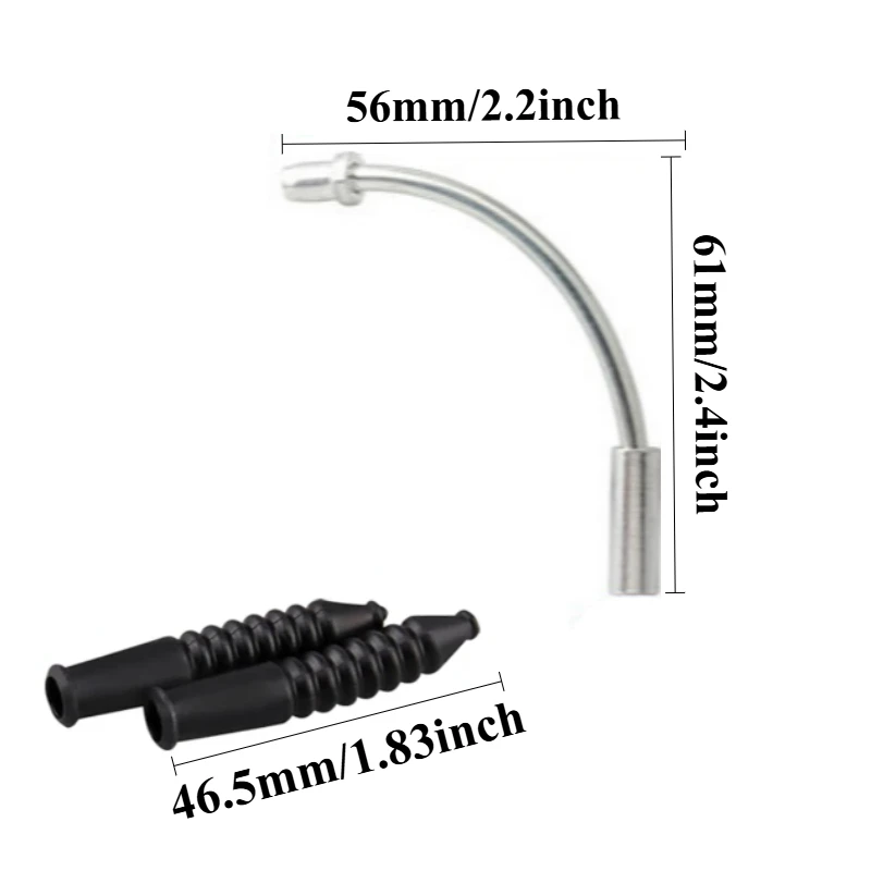 Guías de cable V-Brake con mangueras protectoras para bicicleta MTB - imagen 3