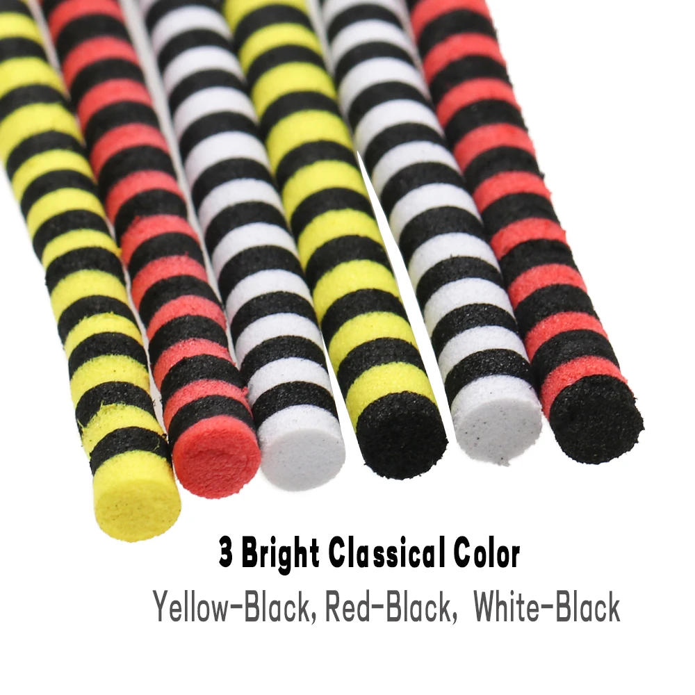 WIFREO-Palo de espuma para pesca, cilindro de espuma para atar moscas, paracaídas, mosca seca, tolva de hierba, Material de atado de moscas, 4,5-5mm - imagen 3