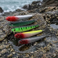 Popper flotante con sonido explosivo para lubina en agua salada y dulce