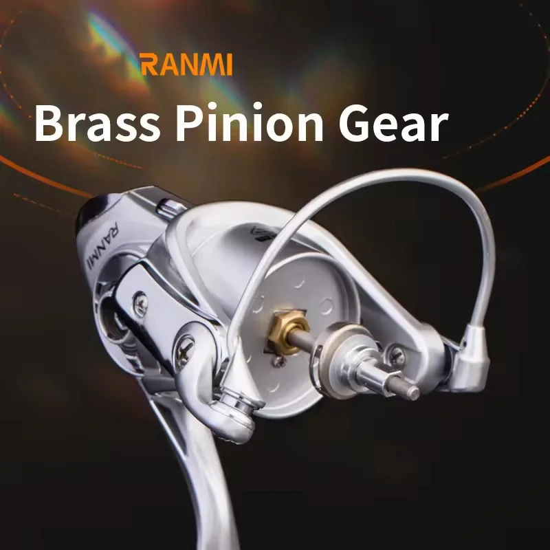 Carretes de pesca giratorios RYOBI RANMI SEA FEATHER serie 1000-8000 agua salada 5 + 1BB 5,0:1/5,1: 1 10kg carrete de barco oceánico para pesca en el mar - imagen 4