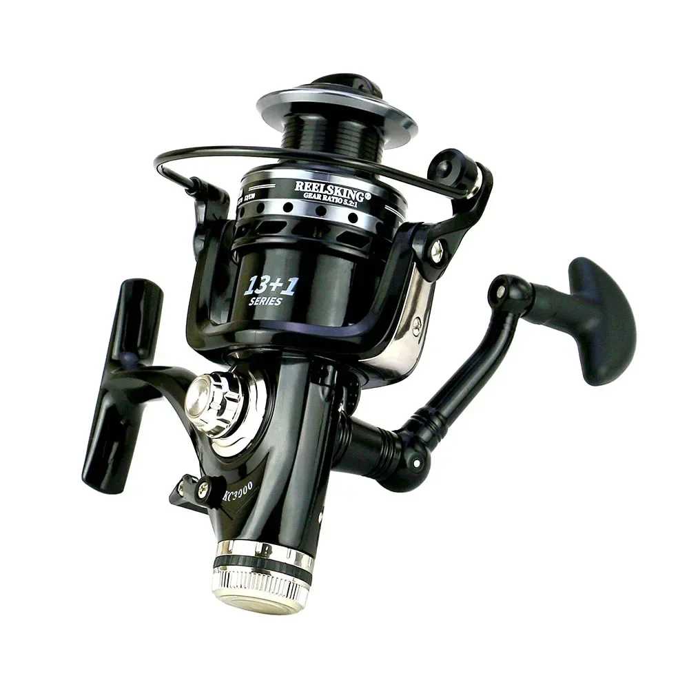 Bobina giratoria de Metal, carrete de pesca de alta velocidad, rueda profesional KC 30, 40, 50, 60 Series, alimentador de carpa, accesorios de pesca - imagen 3