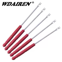 Dispositivo de desacoplamiento de alta calidad, 5 uds., pesca fuera del anzuelo, señuelos, líneas, aparejos de pesca abstractos, gancho, herramientas especiales de acero y Metal