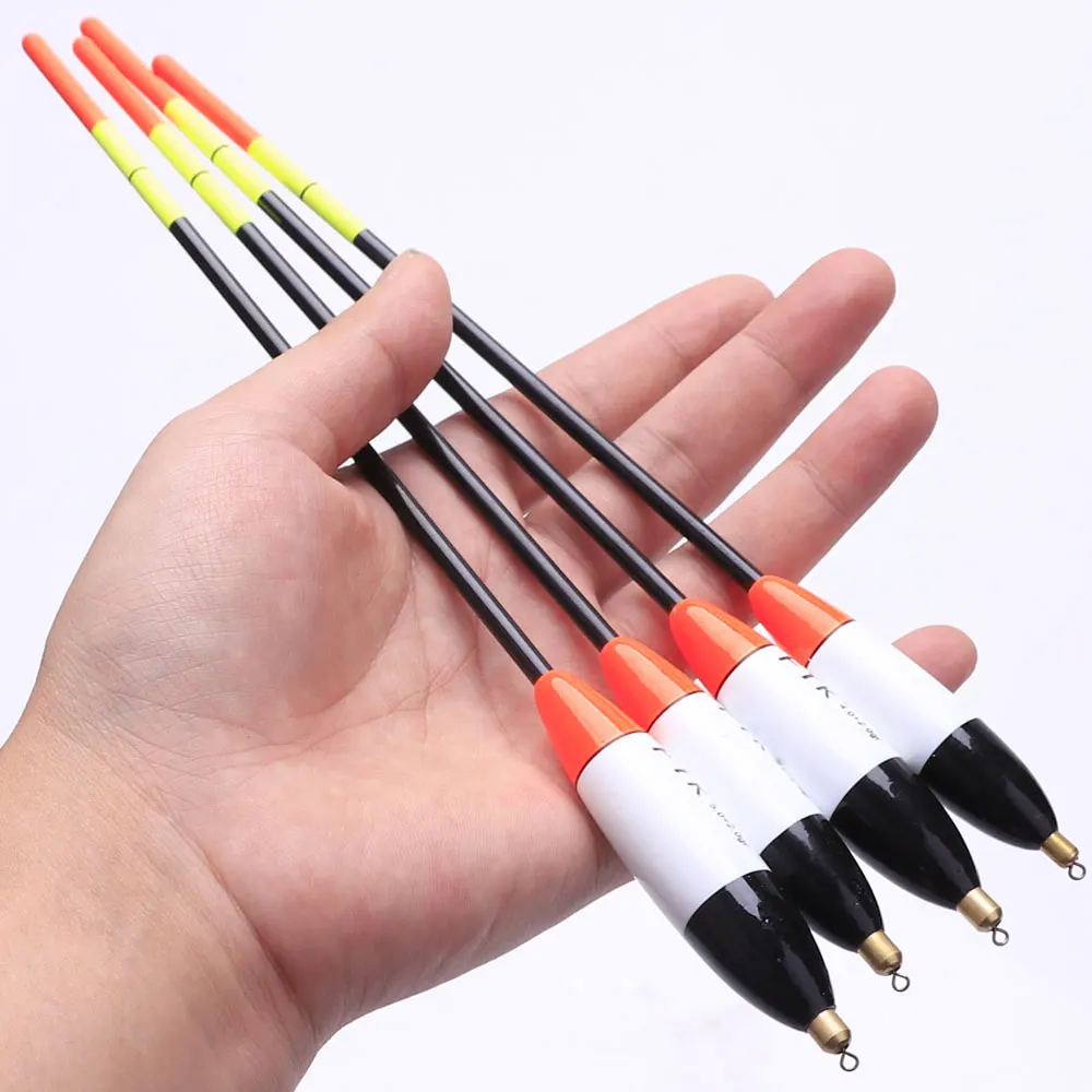 FTK-flotador de abeto Barguzinsky, mezcla de 4 Uds., 2g/3g/4g/5g, flotador de pesca de cola larga, boya Vertical, aparejos de pesca para pesca de carpa - imagen 2