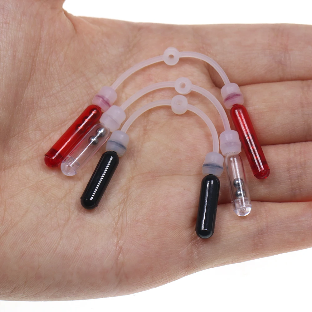 Ellllv Kit de sonajeros de falda de plantilla de pesca, tubo de sonido de plástico y correa de conexión, Spinnerbait, Buzzbait, accesorios de pesca de pargo de lubina - imagen 5