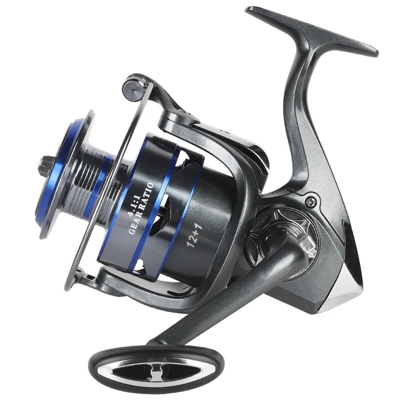 BILLINGS CK 8000~10000 Series,4.1:1 Gear Ratio,55LB Max Drag,CNC Metal Spool,Spinning Fishing Reel,For Freshwater Saltwater - imagen 4