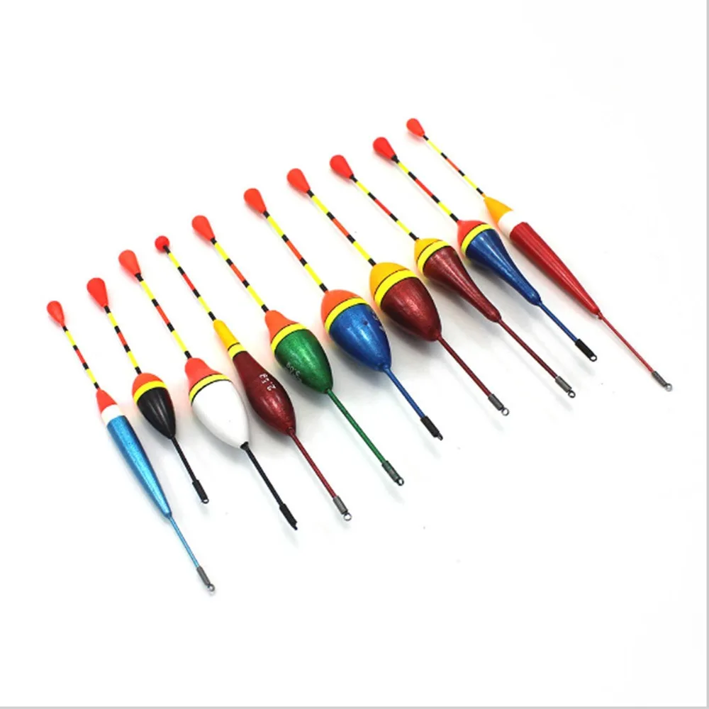 Colorido 4,5/3/2,5/1,2/0,8/0,6g carpa pesca Bobber Stick pesca Bobber Stick flotadores de pesca conjunto flotadores de palo ligero - imagen 4