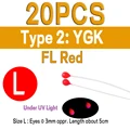 20pcs YGK L FLR