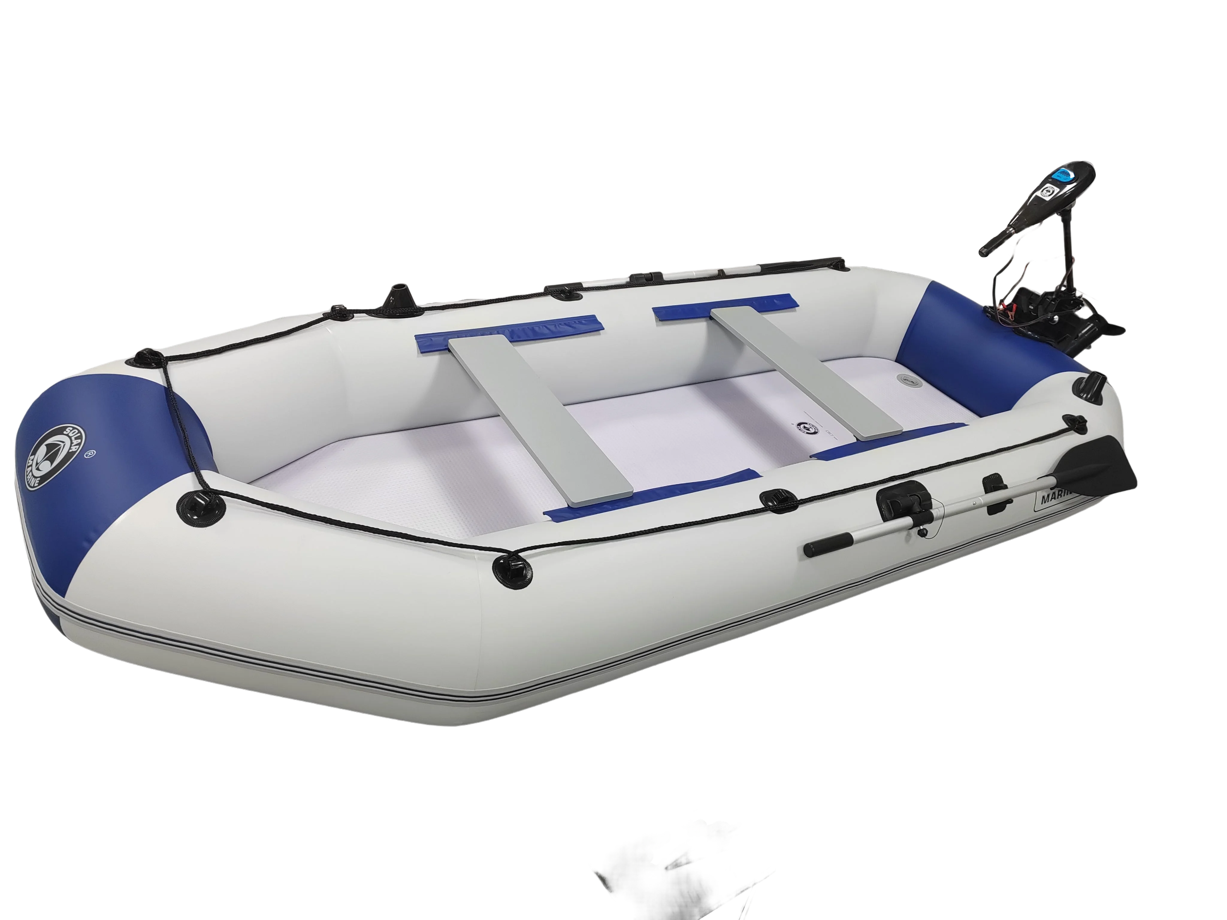 SOLAR MARINE 3M 9,8 pies estera de aire suelo barco de pesca inflable barcos de carreras y Kayak canoa de surf para adultos deportes acuáticos al aire libre - imagen 4