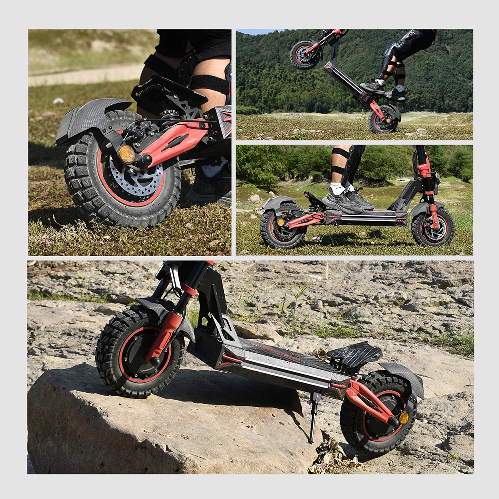 TWOFISH TW4 PRO Scooter eléctrico potente neumático vacío