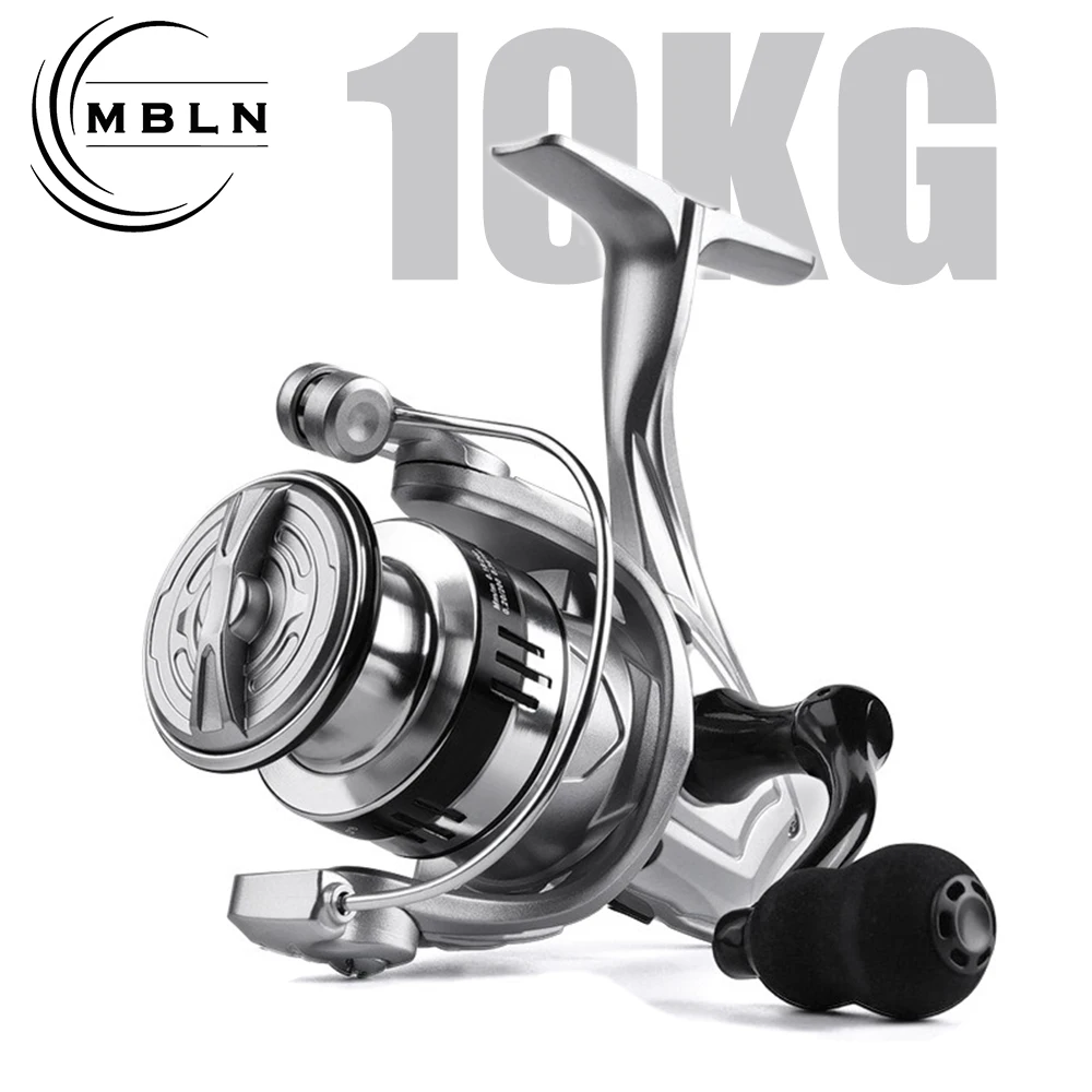 Carrete baitcasting MBLN de aleación de aluminio – diestros y zurdos