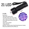 21 LEDS Black