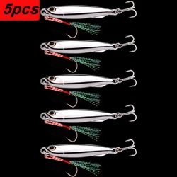 Señuelo Jigging Metal 7-10g agua salada – anzuelo con asistencia