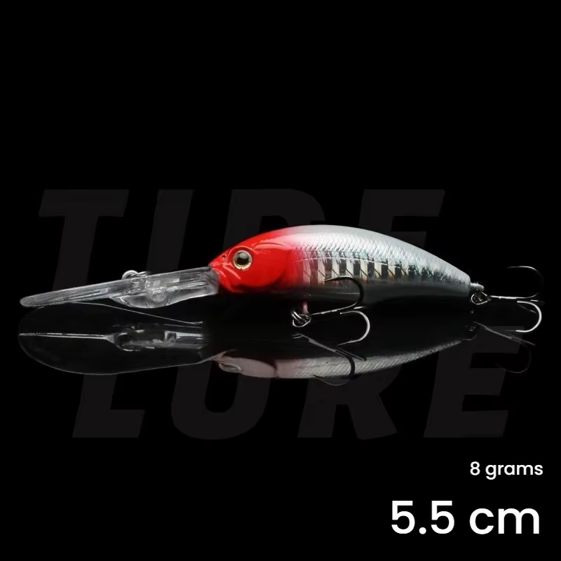 Crankbait Minnow 5.5cm – Señuelo Duro para Lubina, Lucio y Perca - imagen 2