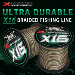 Sedal trenzado YGKX PE X16 – Multifilamento japonés suave para pesca